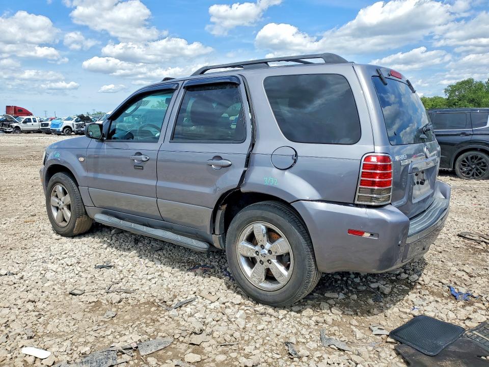 2007 Mercury Mariner VIN 4M2CU97177KJ11626 COPART salvage auction — UNDERCARRIAGE, Il - Salvage Certificate, sold $225 on 2026-07-10 (photo 2)
