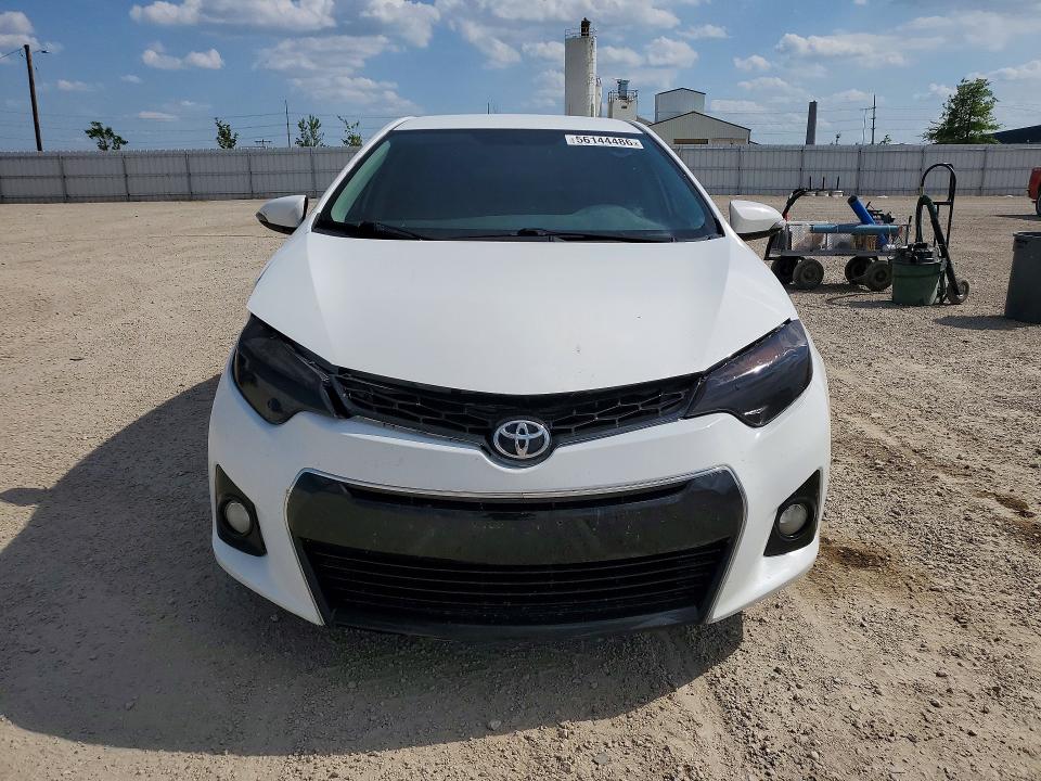 2014 Toyota Corolla VIN 5YFBURHEXEP147375 COPART salvage auction — FRONT END, Ia - Cert Of Title-Salvage Title, sold $2,650 on 2026-07-22 (photo 5)