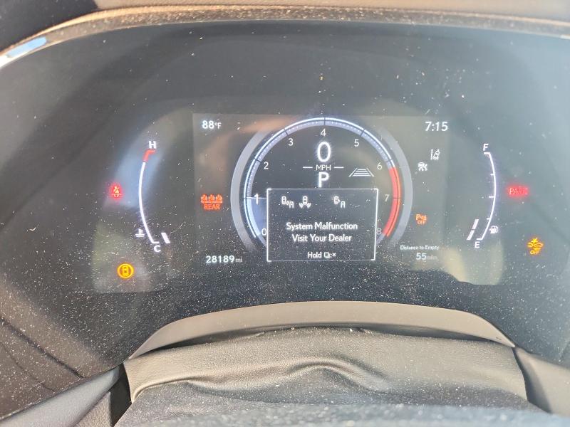 2023 Lexus Rx VIN 2T2BAMBA8PC005364 COPART salvage auction — REAR END, Ga - Cert Of Title-Salvage, sold $17,200 on 2026-07-27 (photo 9)