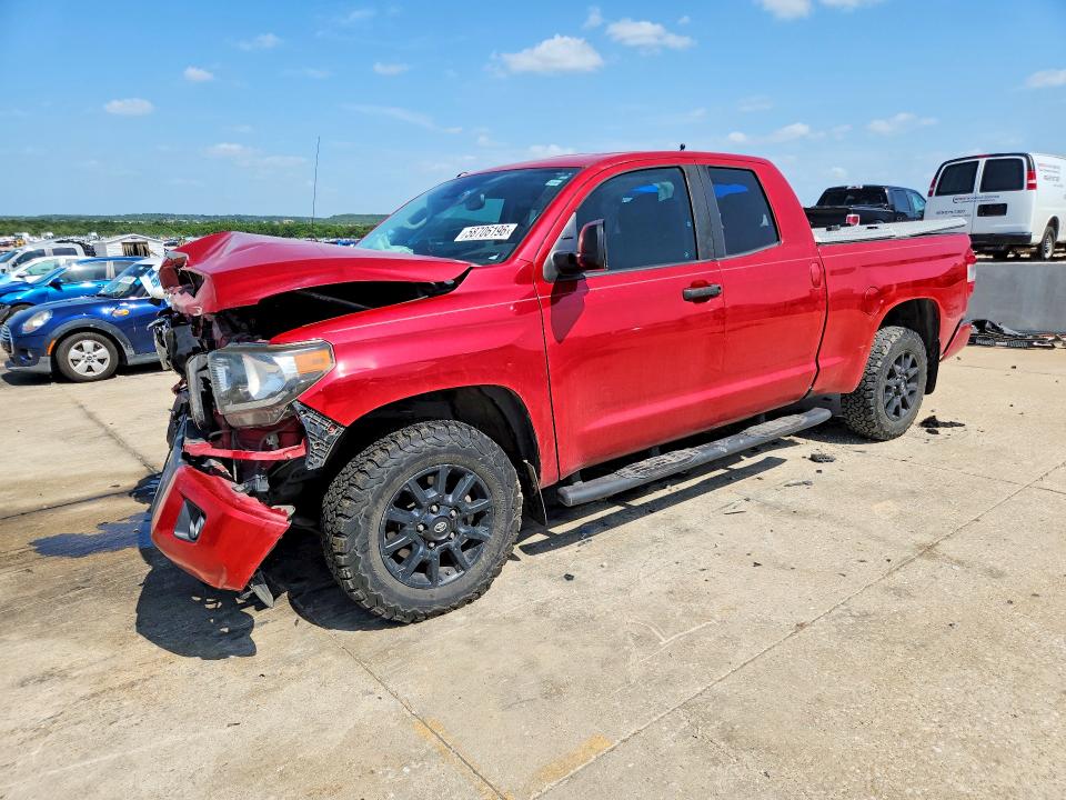 2019 Toyota Tundra VIN 5TFUW5F13KX807734 COPART salvage auction — FRONT END, TX - SALVAGE VEHICLE TITLE, sold $9,400 on 2026-07-27 (photo 1)