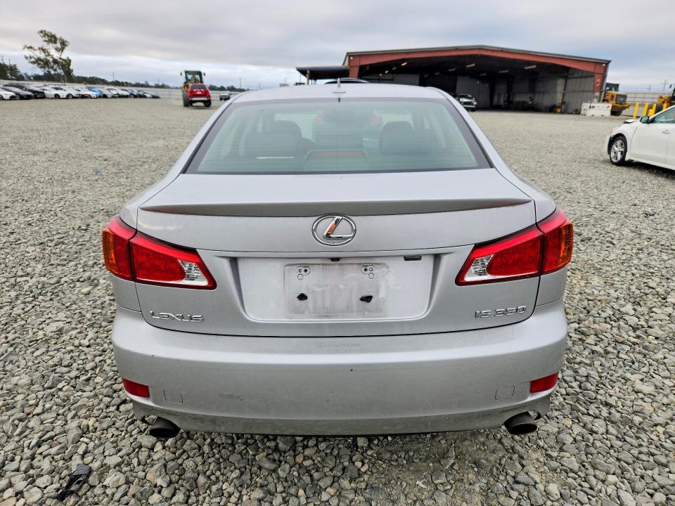 2010 Lexus Is VIN JTHBE5C25A5024379 COPART salvage auction — FRONT END, Ca - Salvage Certificate, sold $1,150 on 2026-07-09 (photo 6)
