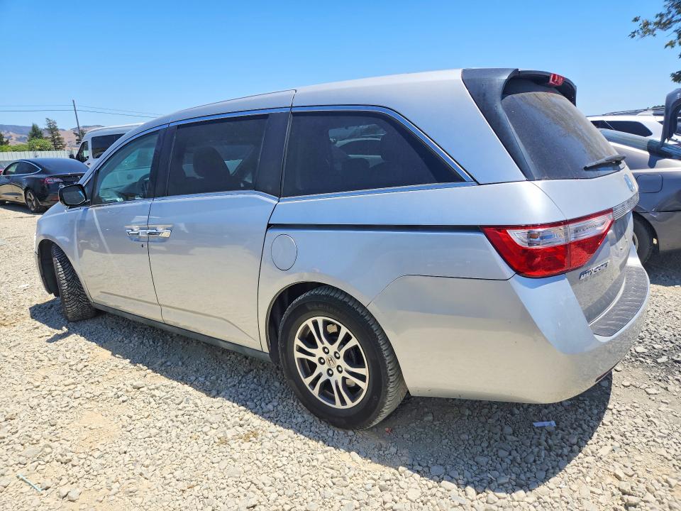2012 Honda Odyssey VIN 5FNRL5H47CB084455 COPART salvage auction — FRONT END, Ca - Salvage Certificate, sold $1,200 on 2026-07-02 (photo 2)