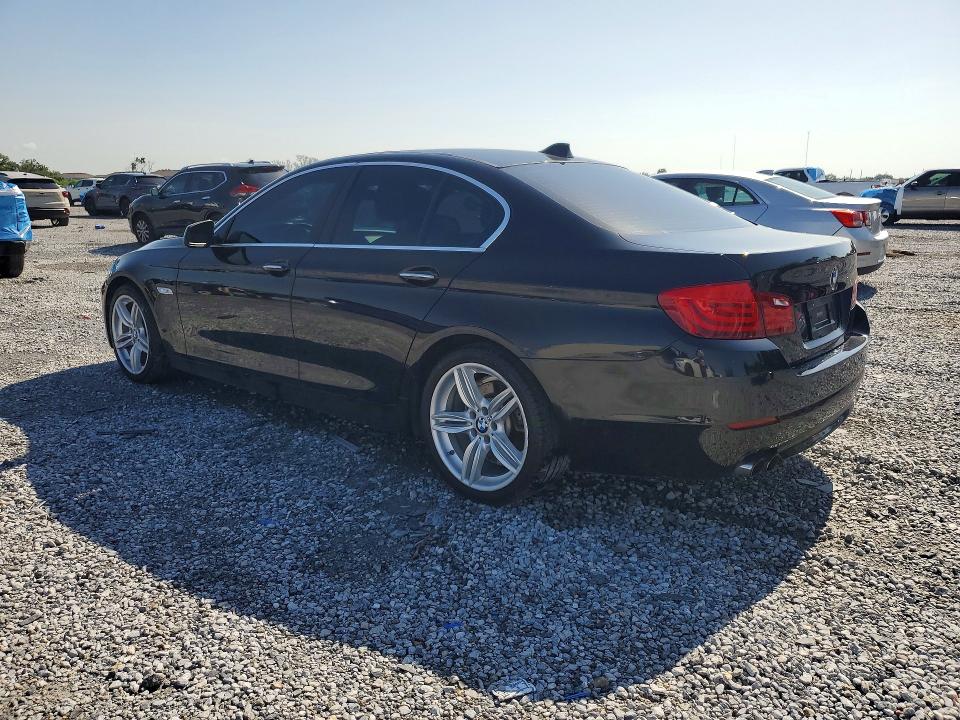 2013 BMW 5er VIN WBAXG5C53DDY36461 COPART salvage auction — MINOR DENT/SCRATCHES, Fl - Certificate Of Title (P), sold $1,300 on 2026-07-28 (photo 2)