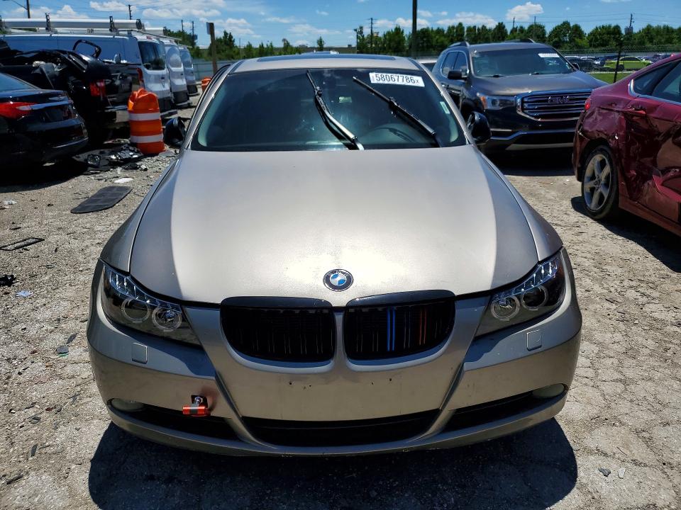 2007 BMW 3er VIN WBAVC93527K034333 COPART salvage auction — SIDE, In - Cert Of Title-Salvage Title, sold $600 on 2026-07-14 (photo 5)