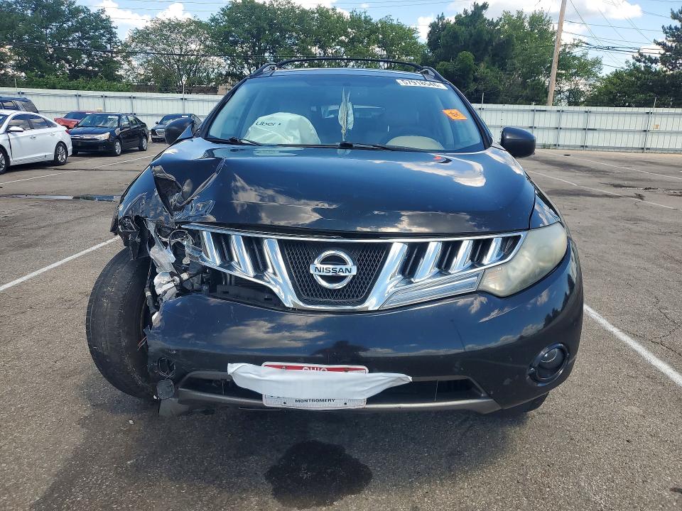 2010 Nissan Murano VIN JN8AZ1MW8AW123028 COPART salvage auction — FRONT END, OH - CERT OF TITLE-SALVAGE, sold $250 on 2026-07-15 (photo 5)