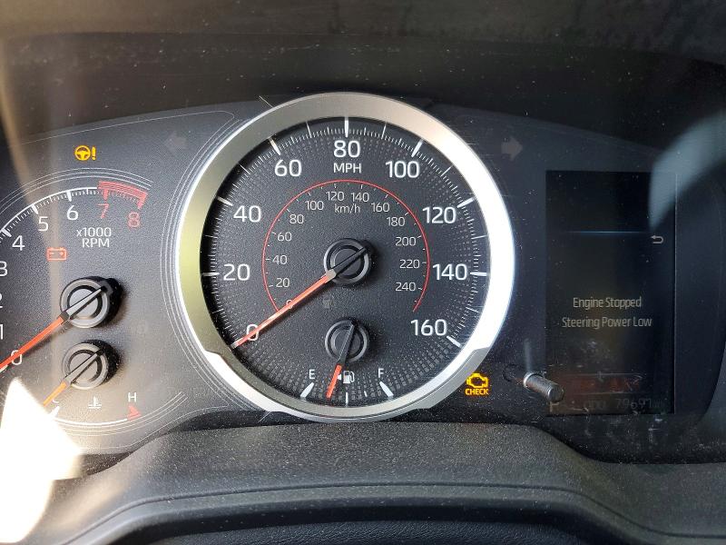 2021 Toyota VIN 5YFS4MCE4MP060290 COPART salvage auction — FRONT END, Pa - Certificate Of Salvage, sold $700 on 2026-07-27 (photo 9)