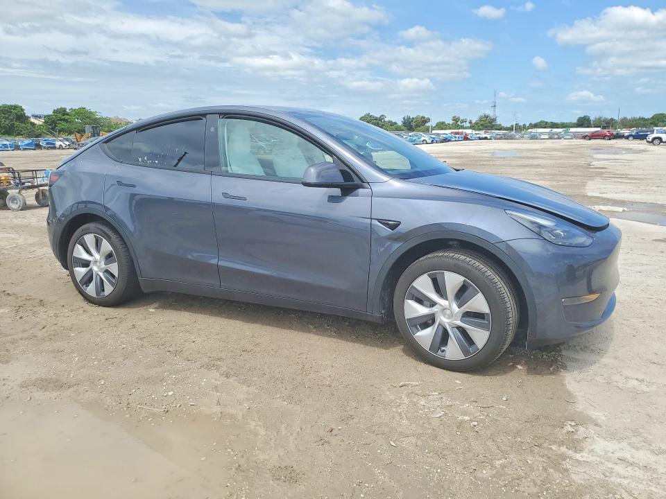 2023 Tesla VIN 7SAYGDEE7PA178199 COPART salvage auction — REAR END, Fl - Cert Of Title Slvg Rebuildable, sold $10,300 on 2026-07-14 (photo 4)