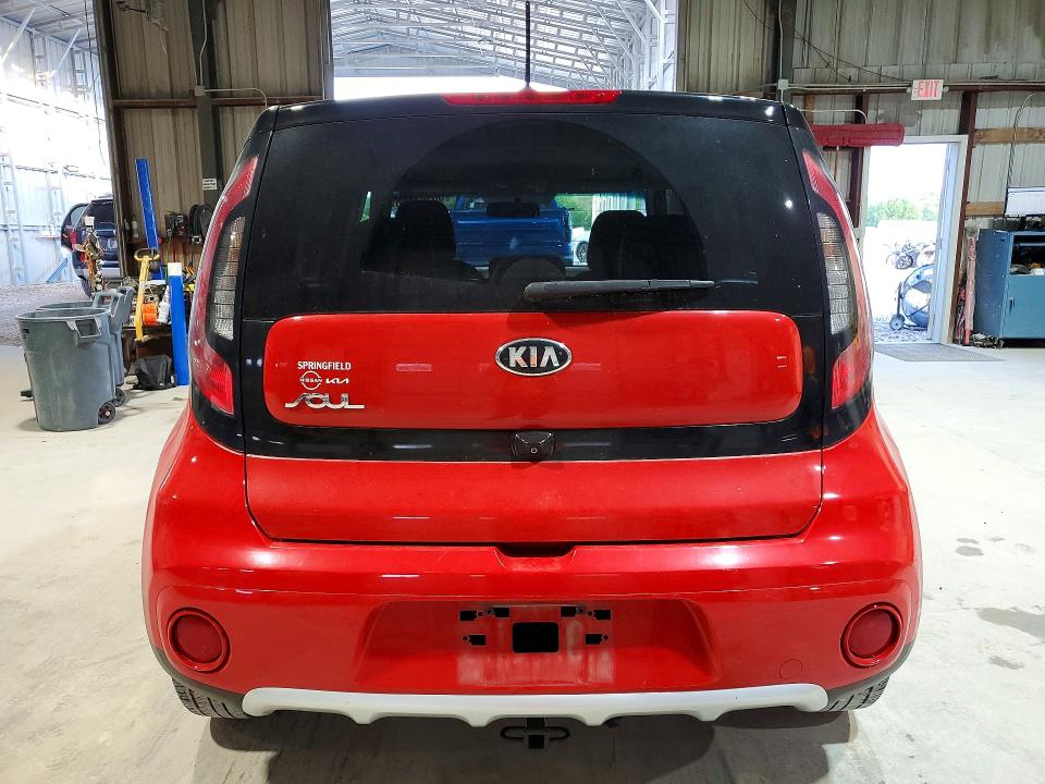 2018 Kia Soul VIN KNDJP3A58J7548607 COPART salvage auction — HAIL, Mo - Certificate Of Title, sold $4,650 on 2026-07-13 (photo 6)