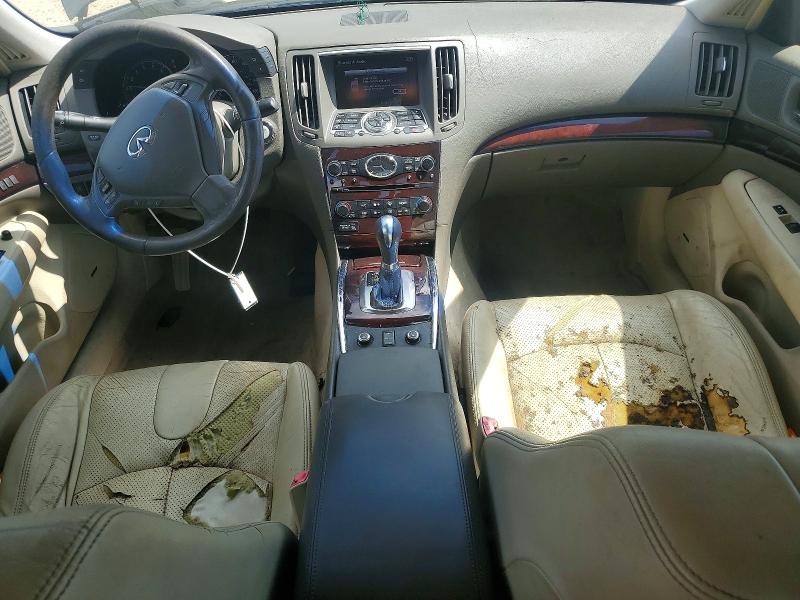 2010 Infiniti G VIN JN1CV6AR3AM461933 COPART salvage auction — FRONT END, Ar - Cert Of Title-Salvage, sold $825 on 2026-07-27 (photo 8)