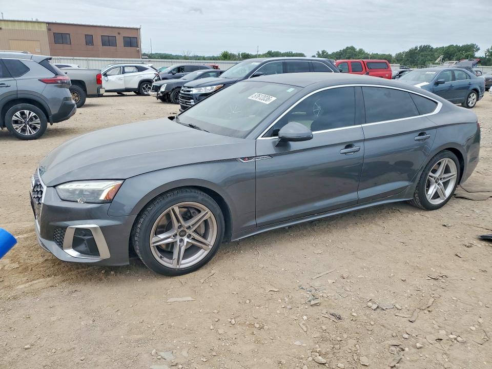 2022 Audi VIN WAUFACF50NA040203 COPART salvage auction — SIDE, MO - SALVAGE CERTIFICATE OF TITLE, sold $12,400 on 2026-07-28 (photo 1)