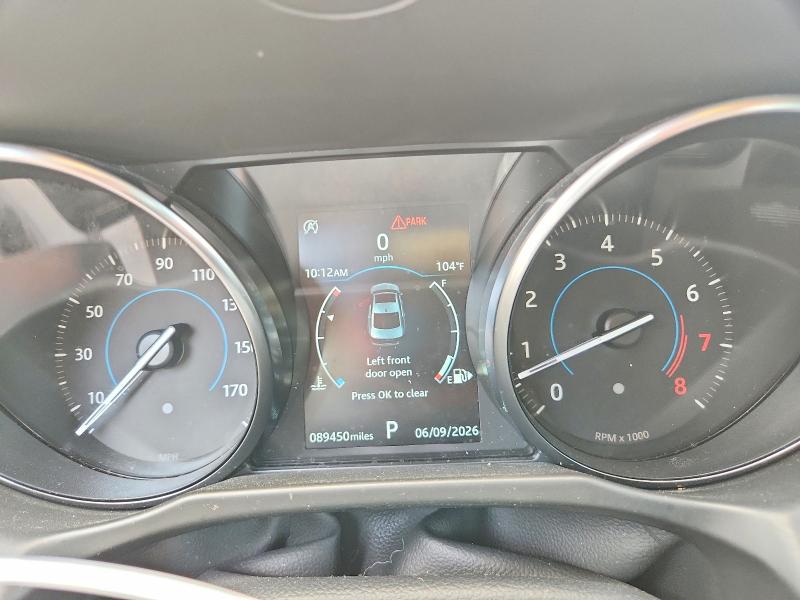 2019 Jaguar Xf VIN SAJBD4FX6KCY79564 COPART salvage auction — FRONT END, Al - Cert Of Title-Salvage Title, sold $3,700 on 2026-07-09 (photo 9)