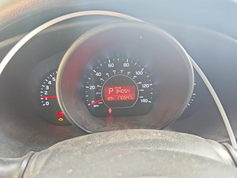 2016 Kia Soul VIN KNDJN2A2XG7854061 COPART salvage auction — FRONT END, Oh - Certificate Of Title, sold $550 on 2026-07-15 (photo 9)