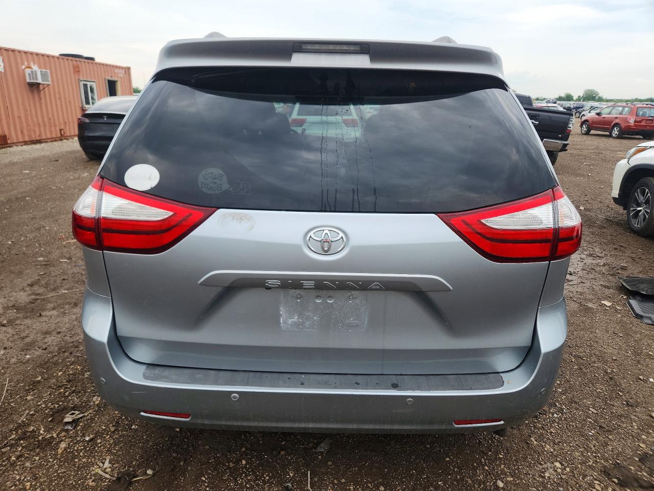 2015 Toyota Sienna VIN 5TDYK3DC3FS650112 COPART salvage auction — Side, IL - SALVAGE CERTIFICATE, sold $4,850 on 2026-07-09 (photo 6)