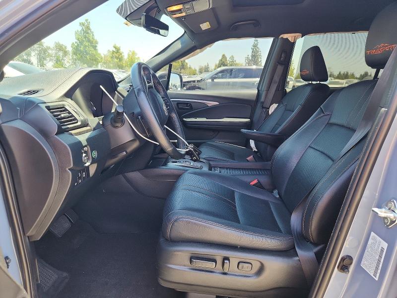 2023 Honda Passport VIN 5FNYF8H61PB035893 COPART salvage auction — FRONT END, Ca - Salvage Certificate, sold $14,100 on 2026-07-30 (photo 7)
