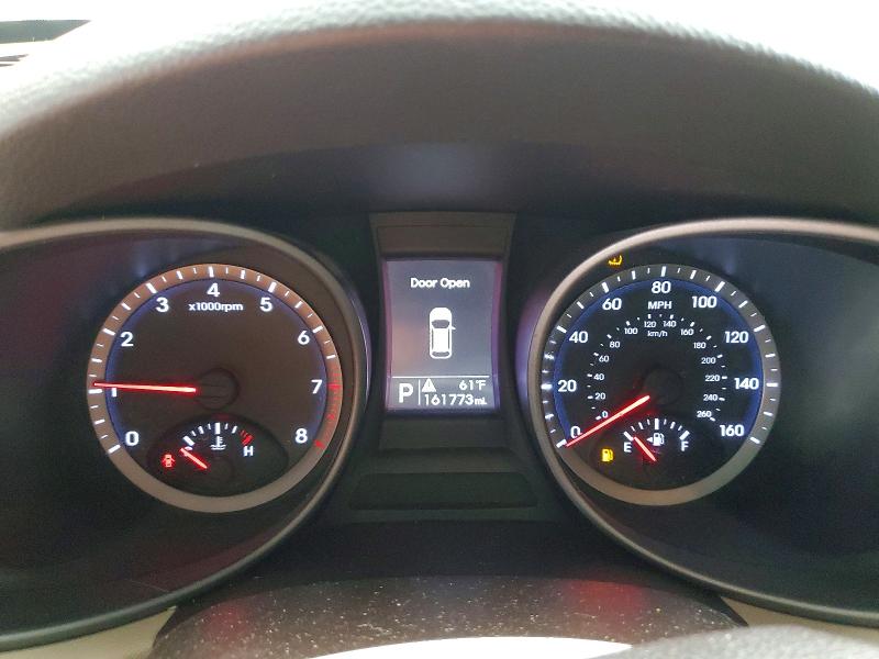 2016 Hyundai Santa fe VIN 5XYZT3LB2GG345516 COPART salvage auction — MINOR DENT/SCRATCHES, Ca - Dis/Dlr/Exp Only Clean Title (P), sold $2,500 on 2026-07-21 (photo 9)