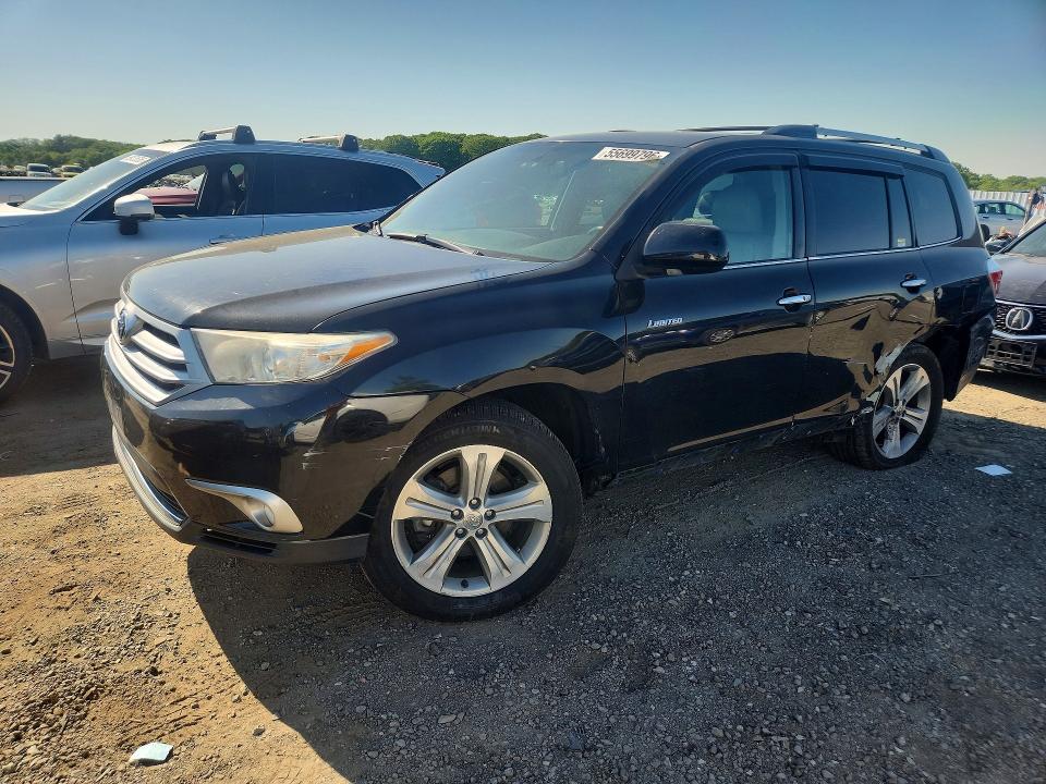 2013 Toyota Highlander VIN 5TDDK3EH2DS245767 COPART salvage auction — SIDE, Ma - Cert Of Title-Reconstrctd Coll, sold $750 on 2026-07-29 (photo 1)