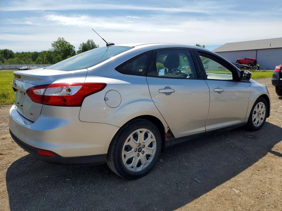 2012 Ford Focus VIN 1FAHP3F27CL255679 COPART salvage auction — FRONT END, Oh - Cert Of Title-Salvage, sold $250 on 2026-07-02 (photo 3)
