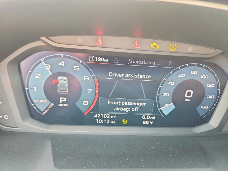 2021 Audi Q3 VIN WA1AUCF32M1144381 COPART salvage auction — FRONT END, GA - CERT OF TITLE-SALVAGE, sold $7,600 on 2026-07-28 (photo 9)