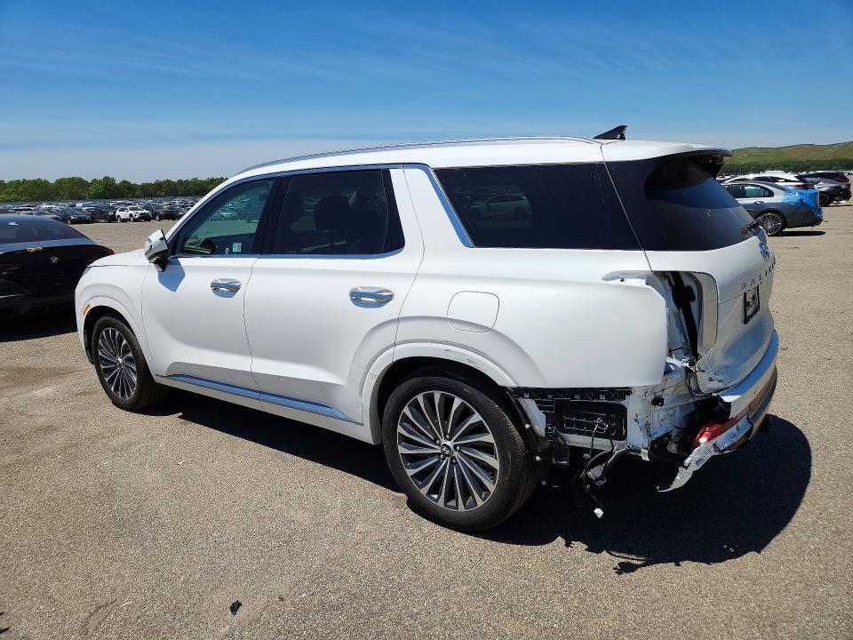 2024 Hyundai VIN KM8R7DGE8RU805810 COPART salvage auction — FRONT END, Ny - Mv-907A Salvage Certificate, sold $16,400 on 2026-07-06 (photo 2)