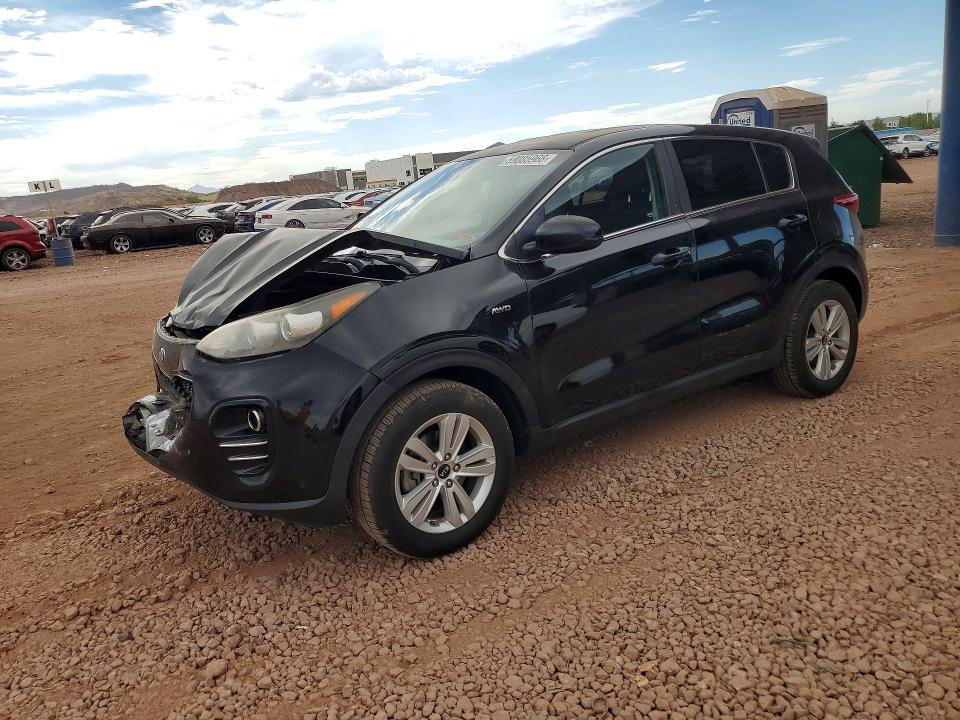 2018 Kia VIN KNDPMCAC4J7453902 COPART salvage auction — FRONT END, Salvage Title, sold $2,100 on 2026-07-23 (photo 1)