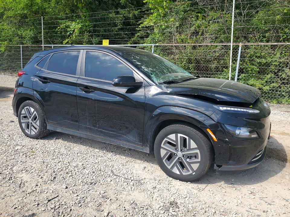 2023 Hyundai Kona VIN KM8K33AGXPU183242 COPART salvage auction — FRONT END, Oh - Cert Of Title-Salvage, sold $8,800 on 2026-08-19 (photo 4)