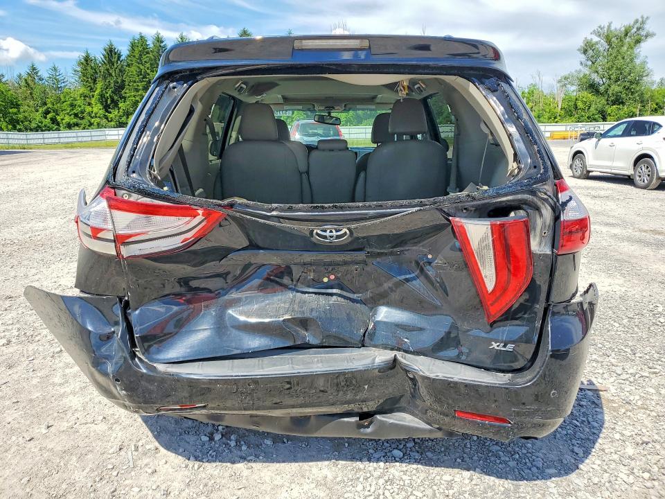 2015 Toyota VIN 5TDYK3DC9FS528760 COPART salvage auction — REAR END, Ny - Mv-907A Salvage Certificate, sold $425 on 2026-07-13 (photo 6)
