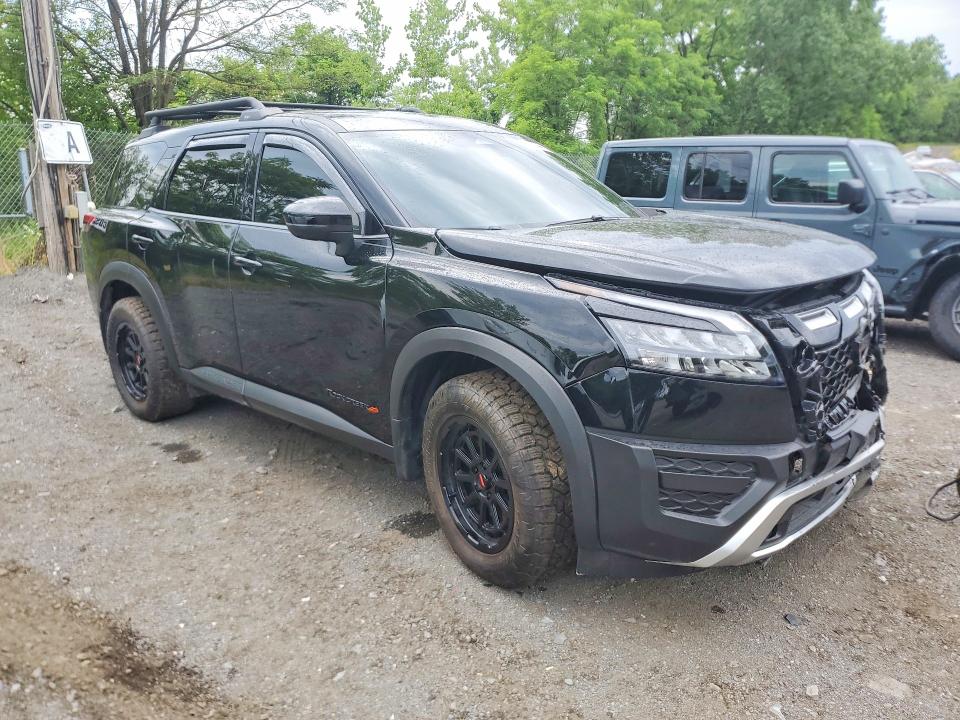 2025 Nissan Pathfinder VIN 5N1DR3BD0SC318156 COPART salvage auction — FRONT END, Il - Salvage Certificate, sold $13,300 on 2026-07-28 (photo 4)
