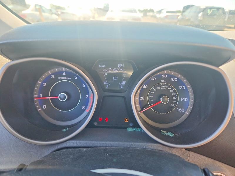 2013 Hyundai Elantra VIN KMHDH4AE4DU521082 COPART salvage auction — SIDE, Il - Salvage Certificate, sold $250 on 2026-07-16 (photo 9)