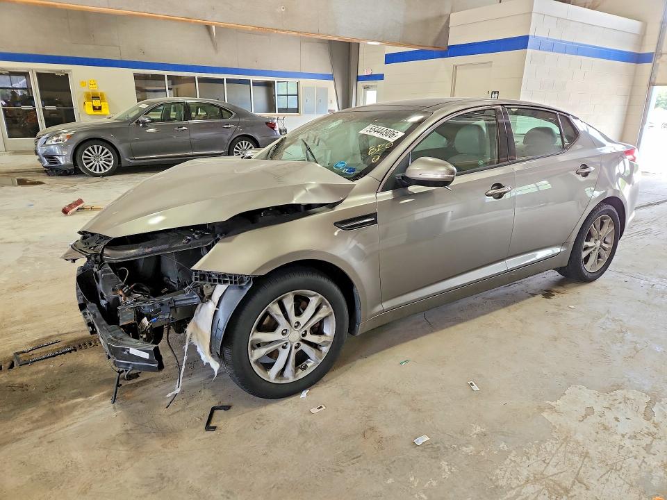 2013 Kia Optima VIN 5XXGN4A72DG257488 COPART salvage auction — FRONT END, VA - CERT OF TITLE - SALVAGE, sold $475 on 2026-07-02 (photo 1)