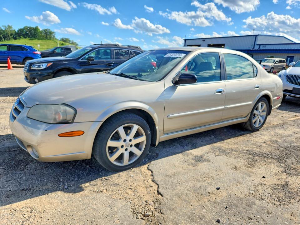 2003 Nissan Maxima VIN JN1DA31A63T431813 COPART salvage auction — REAR END, Wi - Certificate Of Title, sold $300 on 2026-07-09 (photo 1)