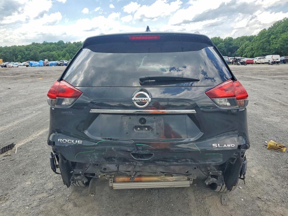 2018 Nissan Rogue VIN JN8AT2MV5JW329731 COPART salvage auction — REAR END, Salvage Title, sold $4,500 on 2026-07-16 (photo 6)
