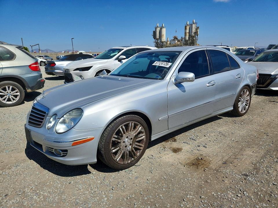 2007 Mercedes-benz E-class VIN WDBUF72X97B036673 COPART salvage auction — REAR END, Ca - Salvage Certificate, sold $1,900 on 2026-07-24 (photo 1)