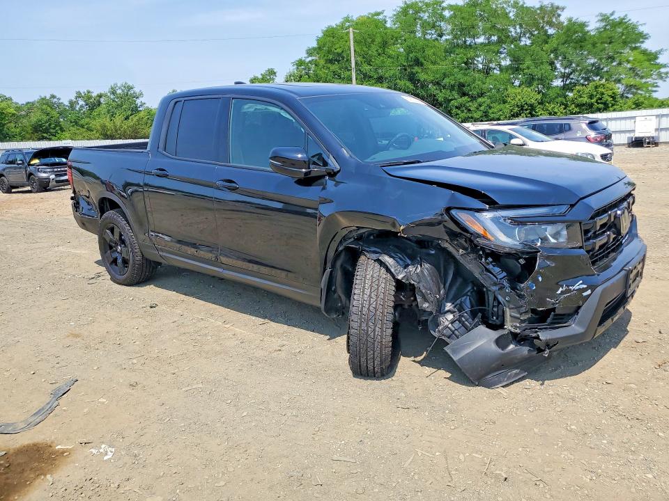 2025 Honda Ridgeline VIN 5FPYK3F81SB045259 COPART salvage auction — FRONT END, Nj - Cert Of Title-Salvage, sold $15,200 on 2026-08-17 (photo 4)