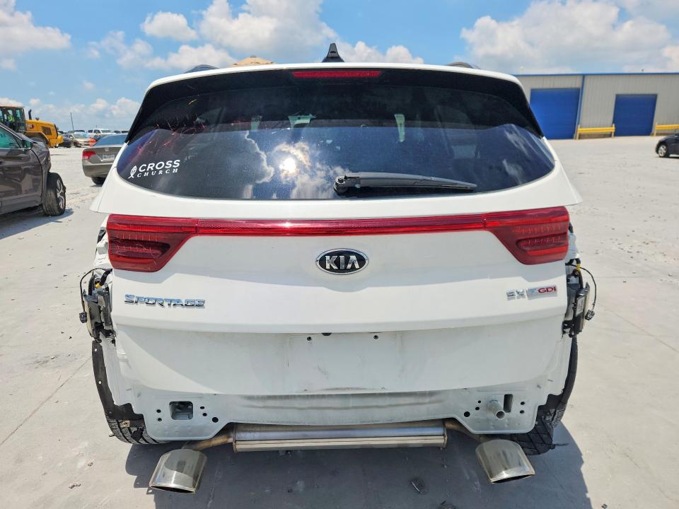 2022 Kia Sportage VIN KNDPR3A63N7989872 COPART salvage auction — FRONT END, Tx - Salvage Vehicle Title, sold $5,500 on 2026-07-24 (photo 6)
