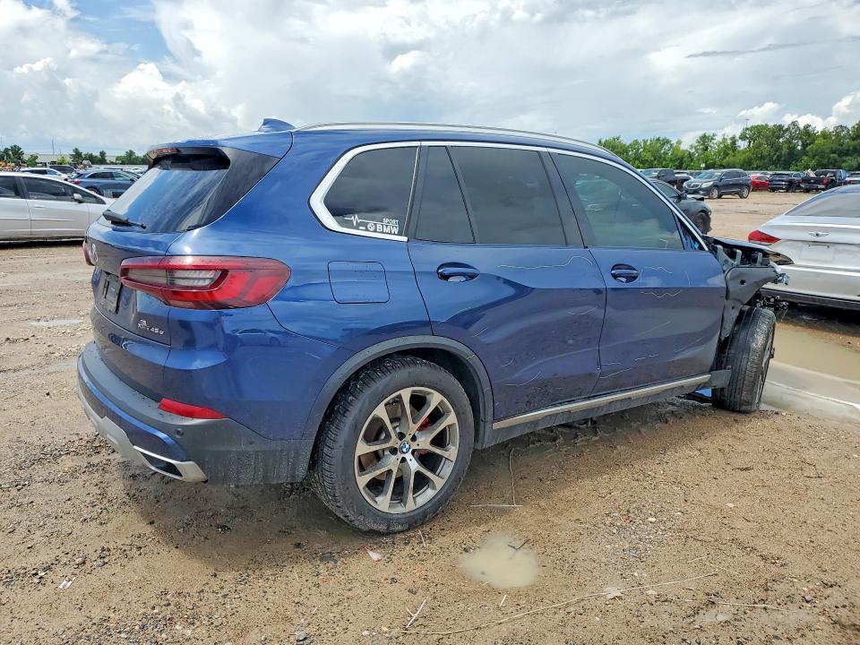 2022 BMW X5 VIN 5UXTA6C09N9K25785 COPART salvage auction — FRONT END, Tx - Salvage Vehicle Title, sold $27,250 on 2026-07-17 (photo 3)