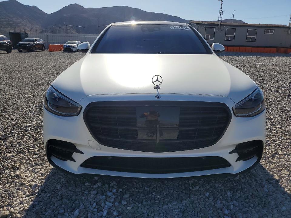 2025 Mercedes-benz VIN W1K6G7GB9SA325433 COPART salvage auction — VANDALISM, Nv - Salvage Title, sold $67,000 on 2026-07-22 (photo 5)
