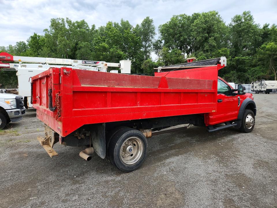 2021 Ford F550 VIN 1FDUF5GN2MED14039 COPART salvage auction — FRAME DAMAGE, Il - Salvage Certificate, sold $12,100 on 2026-08-27 (photo 3)