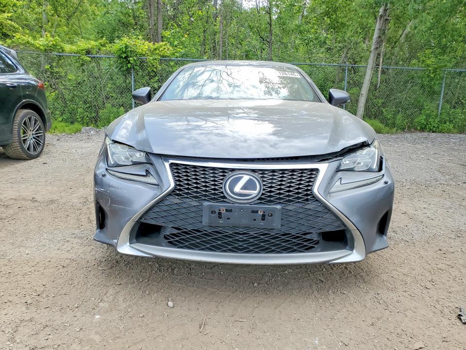 2015 Lexus Rc 350 VIN JTHSE5BC5F5000438 COPART salvage auction — FRONT END, On - Permit No Brand - Unfit, sold $5,200 on 2026-07-09 (photo 5)
