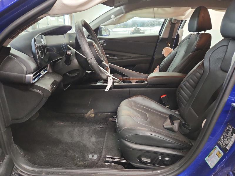 2023 Hyundai Elantra VIN KMHLP4AGXPU600180 COPART salvage auction — SIDE, Il - Salvage Certificate, sold $6,400 on 2026-07-27 (photo 7)
