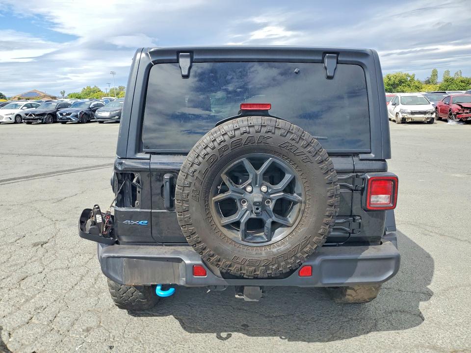 2024 Jeep Wrangler / VIN 1C4RJXN66RW203494 COPART salvage auction — FRONT END, CA - SALVAGE CERTIFICATE, sold $10,900 on 2026-07-31 (photo 6)