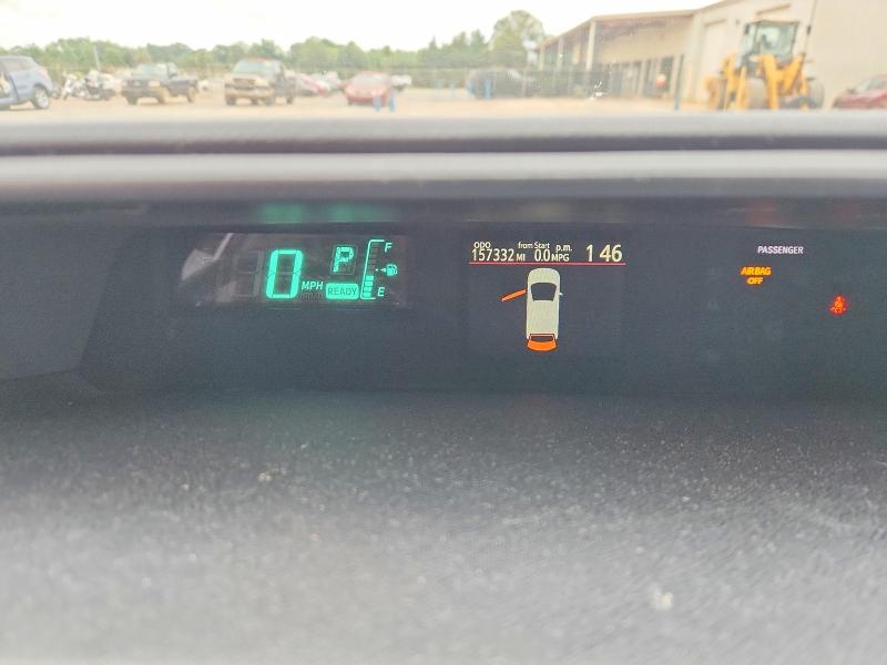 2013 Toyota Prius VIN JTDKDTB39D1045766 COPART salvage auction — REAR END, AL - CERT OF TITLE-SALVAGE TITLE, sold $3,150 on 2026-07-29 (photo 9)