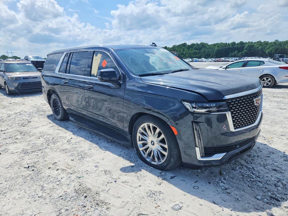 2022 Cadillac Escalade VIN 1GYS4LKL5NR199288 COPART salvage auction — SIDE, Ga - Cert Of Title-Salvage, sold $29,000 on 2026-09-14 (photo 4)