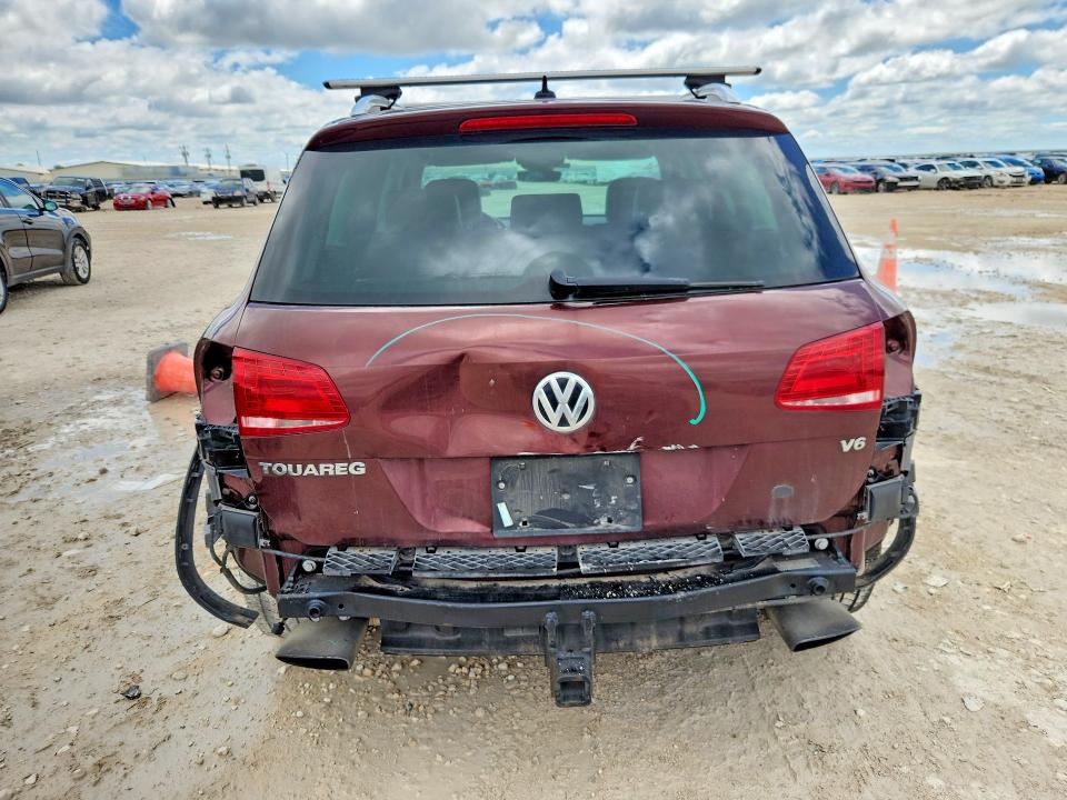 2017 Volkswagen VIN WVGGF7BP7HD002716 COPART salvage auction — REAR END, Tx - Salvage Vehicle Title, sold $1,650 on 2026-07-16 (photo 6)