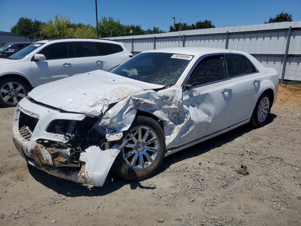 2013 Chrysler 300 VIN 2C3CCAET6DH510176 COPART salvage auction — FRONT END, CA - SALVAGE CERTIFICATE, sold $700 on 2026-07-09 (photo 1)