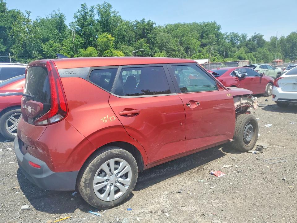 2022 Kia Soul VIN KNDJ23AU6N7822558 COPART salvage auction — FRONT END, MD - CERT OF SALVAGE > 75% DAMAGE (P), sold $1,200 on 2026-07-28 (photo 3)