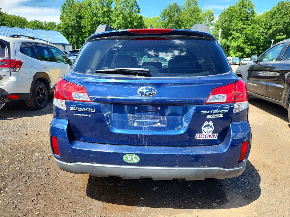 2011 Subaru Outback VIN 4S4BRBKC6B3323077 COPART salvage auction — FRONT END, Ct - Cert Of Title-Salvage, sold $850 on 2026-07-02 (photo 6)