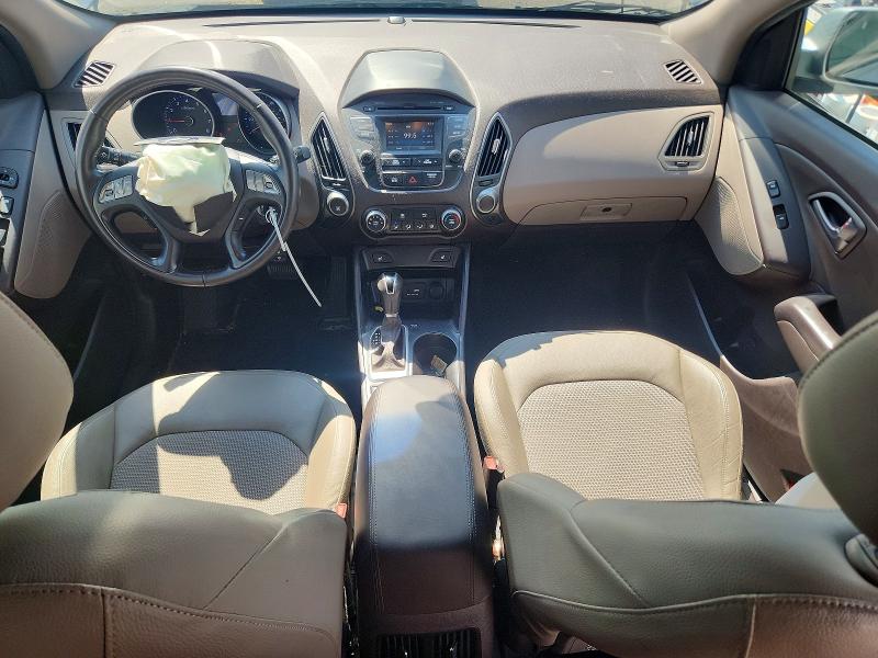2015 Hyundai Tucson VIN KM8JU3AG0FU115832 COPART salvage auction — FRONT END, FL - CERT OF TITLE SLVG REBUILDABLE, sold $1,900 on 2026-07-22 (photo 8)