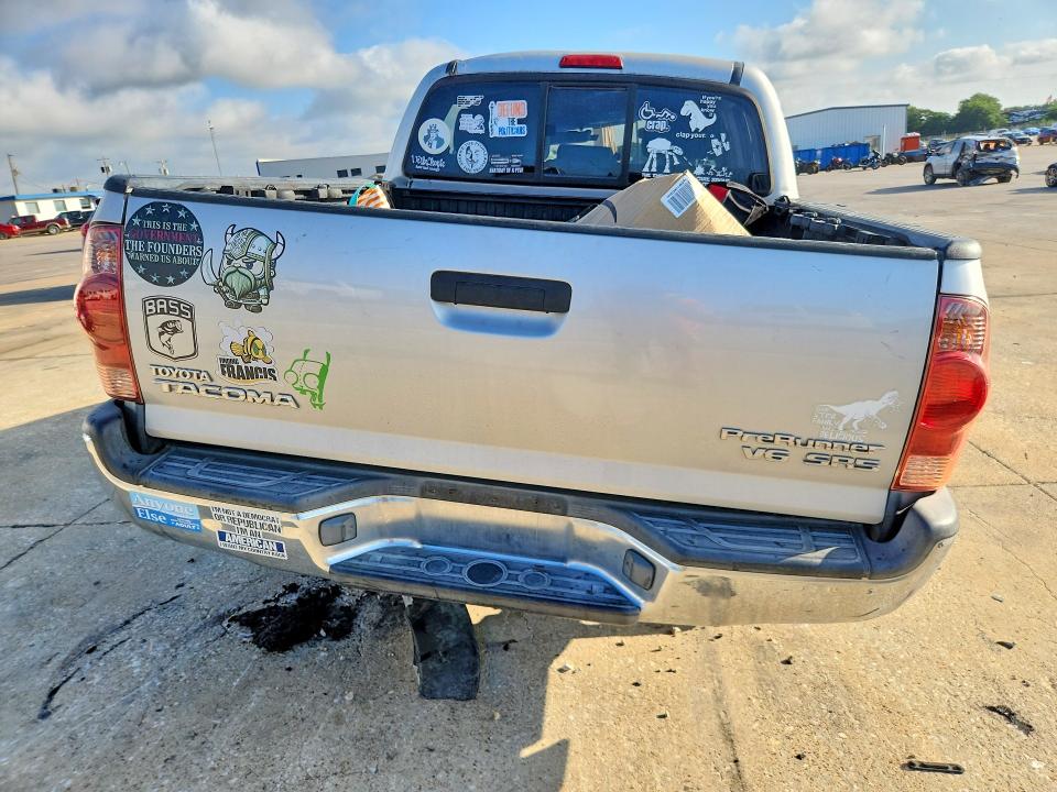 2007 Toyota Tacoma VIN 5TEJU62N17Z336996 COPART salvage auction — ROLLOVER, Nc - Salvage Certificate Of Title, sold $2,450 on 2026-07-27 (photo 6)