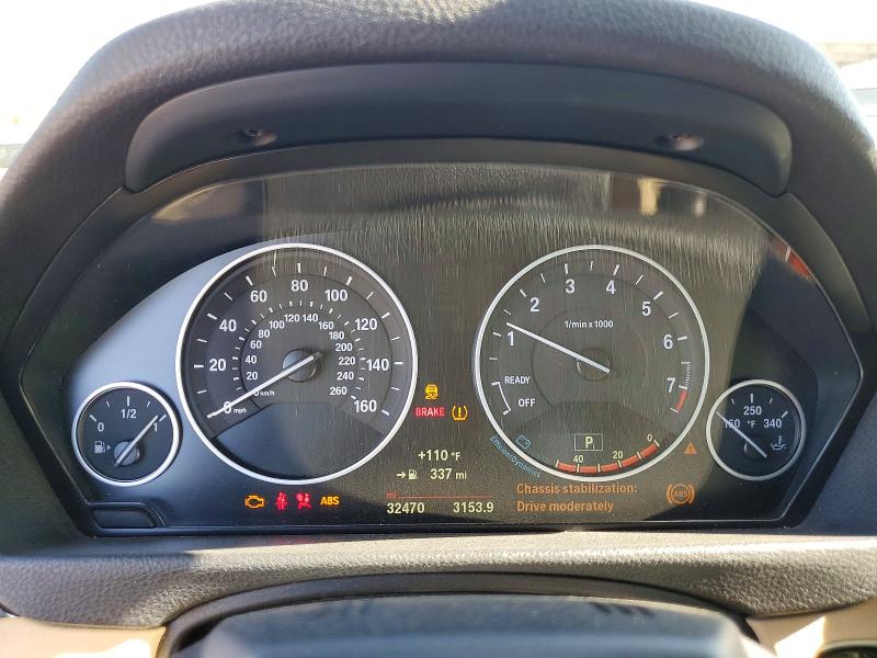 2018 BMW 4er VIN WBA4Z1C50JEE41443 COPART salvage auction — FRONT END, Nv - Salvage Title, sold $8,300 on 2026-07-30 (photo 9)