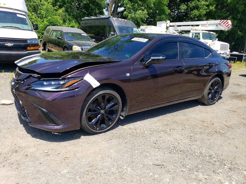 2025 Lexus ES 300h VIN 58ABA1C15SU065006 — COPART salvage auction photo